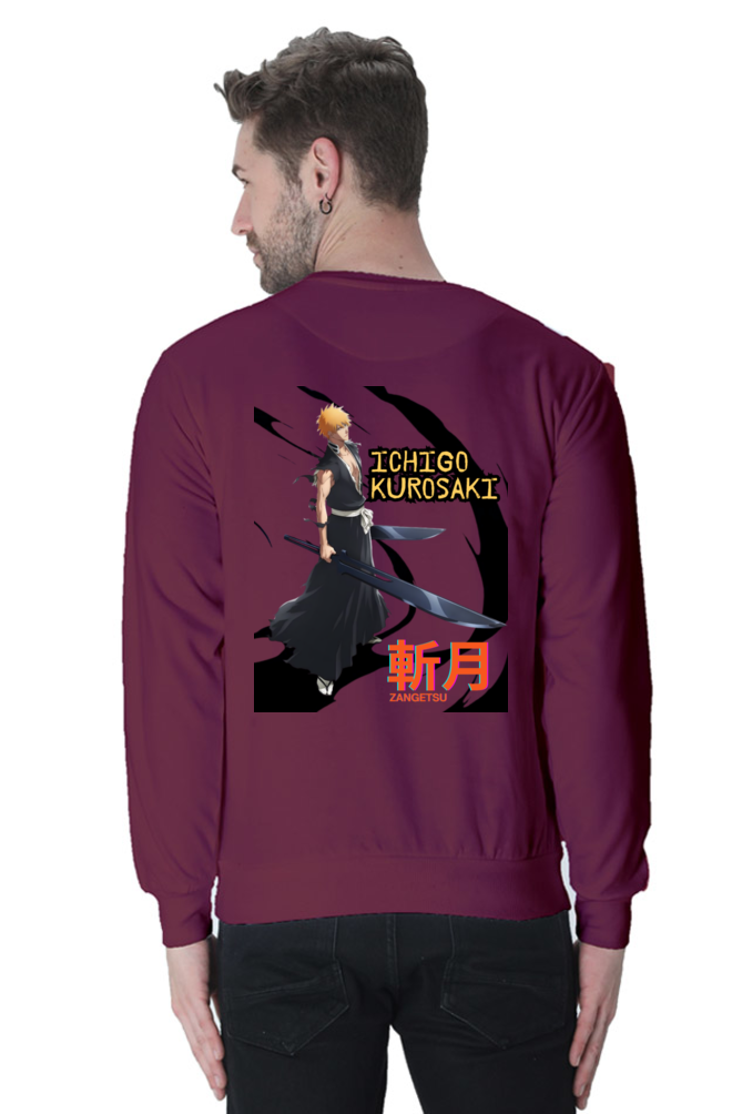 Ichigo Kurosaki Zangetsu Sweatshirt – Bleach Soul Reaper Style