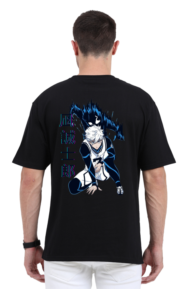 Blue Lock Nagi Seishiro Dynamic Pose Oversized T-Shirt