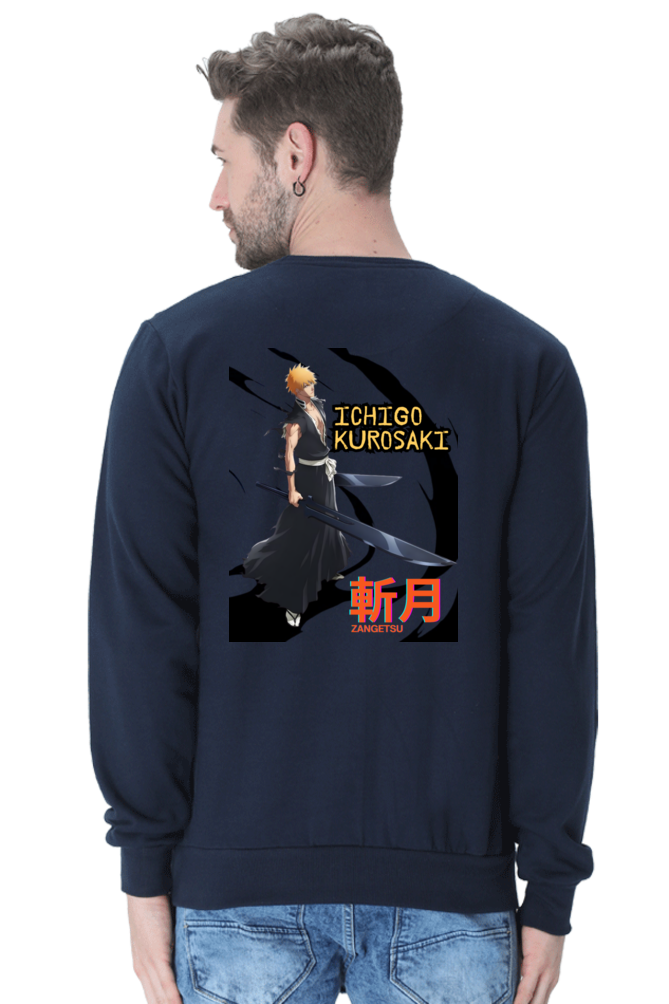 Ichigo Kurosaki Zangetsu Sweatshirt – Bleach Soul Reaper Style