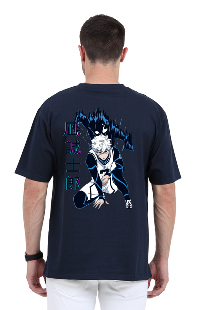 Blue Lock Nagi Seishiro Dynamic Pose Oversized T-Shirt