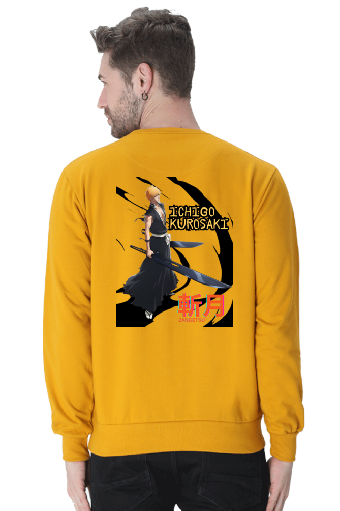 Ichigo Kurosaki Zangetsu Sweatshirt – Bleach Soul Reaper Style