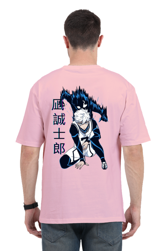 Blue Lock Nagi Seishiro Dynamic Pose Oversized T-Shirt