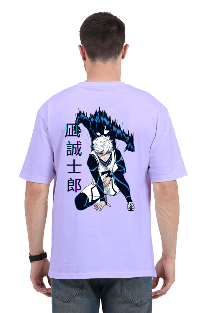 Blue Lock Nagi Seishiro Dynamic Pose Oversized T-Shirt