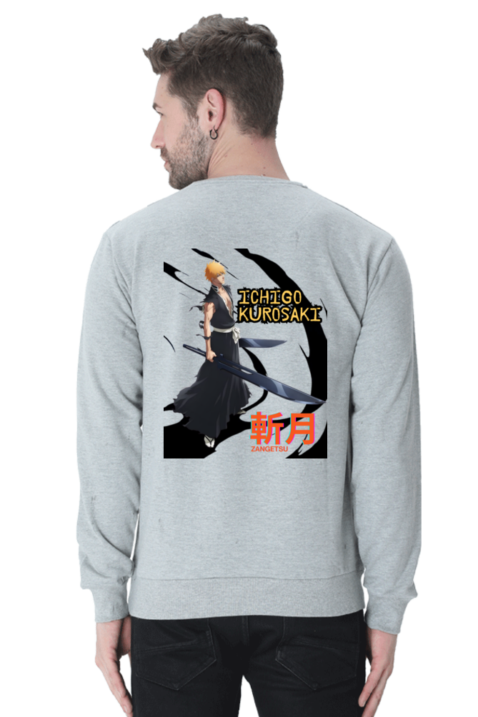 Ichigo Kurosaki Zangetsu Sweatshirt – Bleach Soul Reaper Style