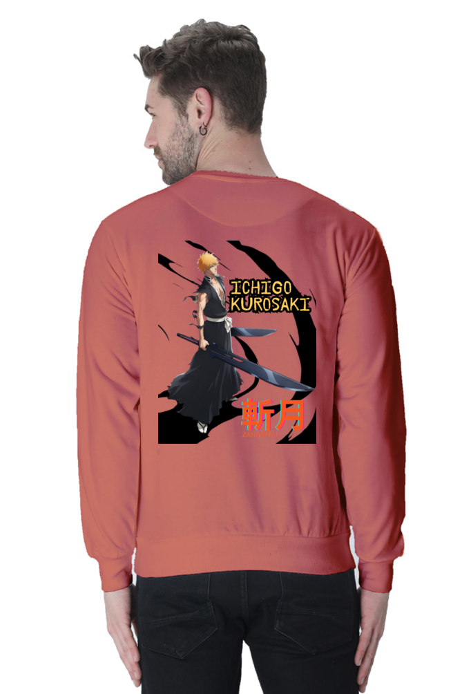 Ichigo Kurosaki Zangetsu Sweatshirt – Bleach Soul Reaper Style