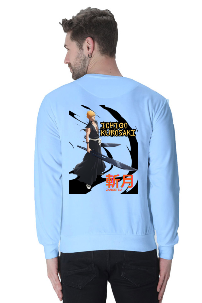 Ichigo Kurosaki Zangetsu Sweatshirt – Bleach Soul Reaper Style